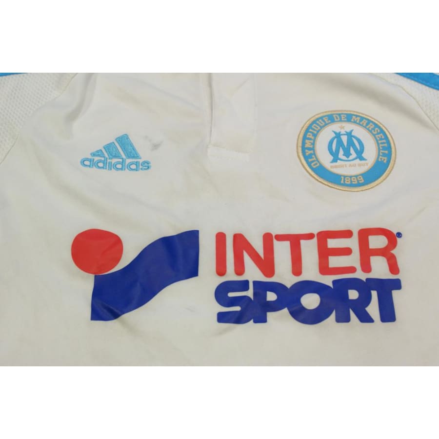 Maillot de foot rétro domicile enfant Olympique de Marseille 2015-2016 - Adidas - Olympique de Marseille