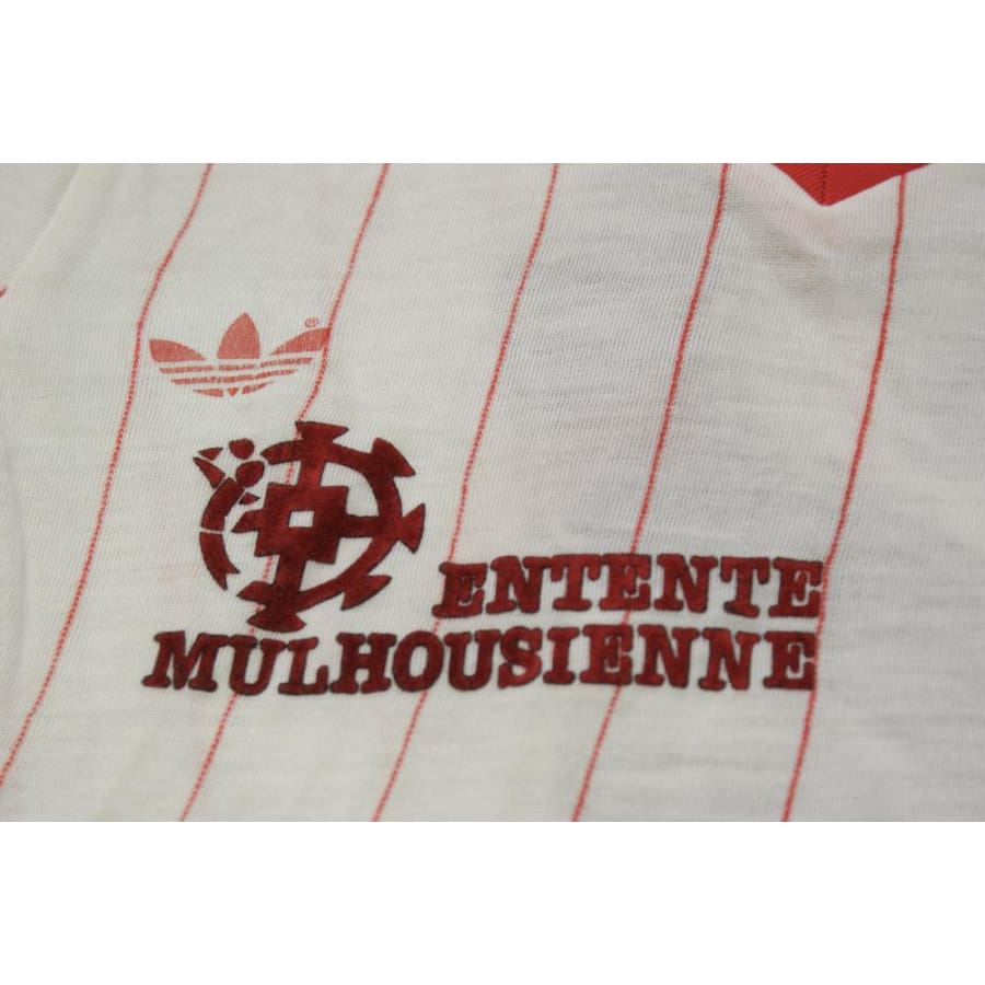 Maillot de foot retro domicile Entente Mulhousienne N°2 années 1990 - Adidas - Autres championnats