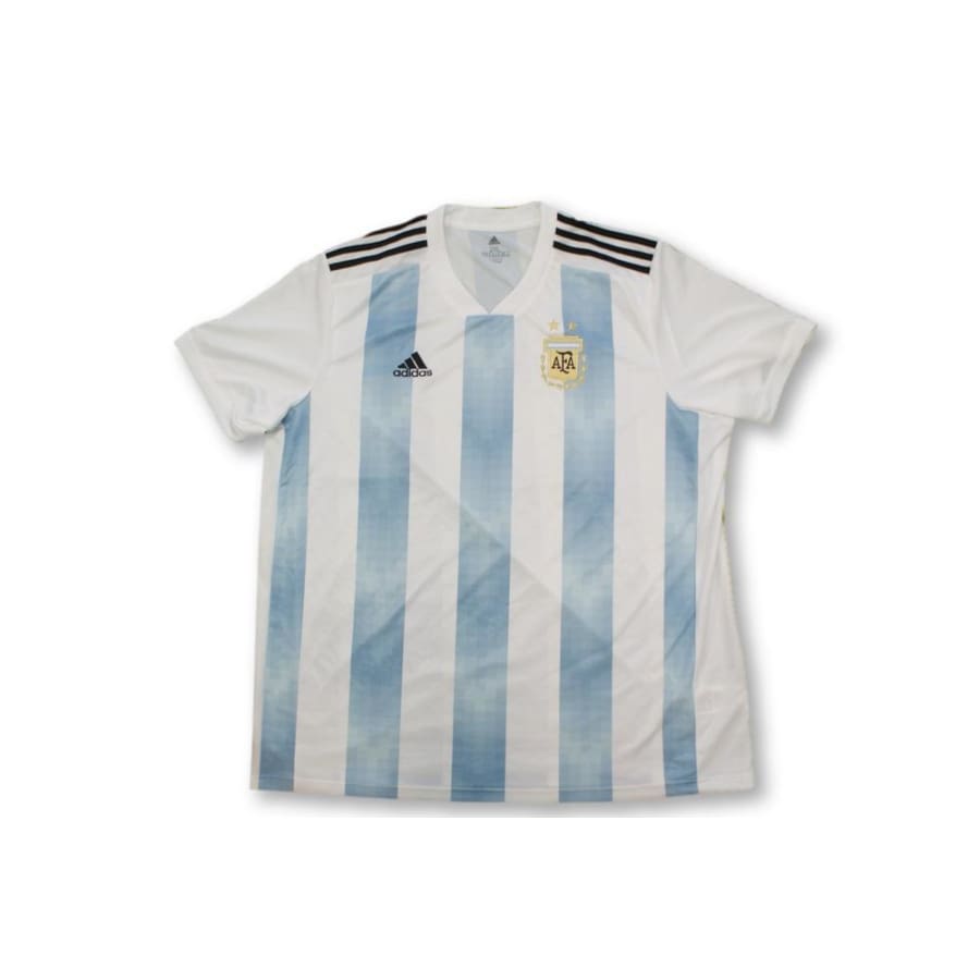 Maillot de foot rétro domicile équipe dArgentine 2018-2019 - Adidas - Argentine