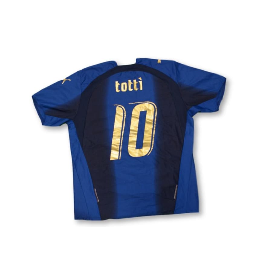 Maillot de foot retro domicile équipe dItalie N°10 TOTTI 2006-2007 - Puma - Italie