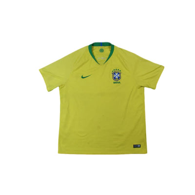 Maillot de foot rétro domicile équipe du Brésil 2018-2019 - Nike - Brésil
