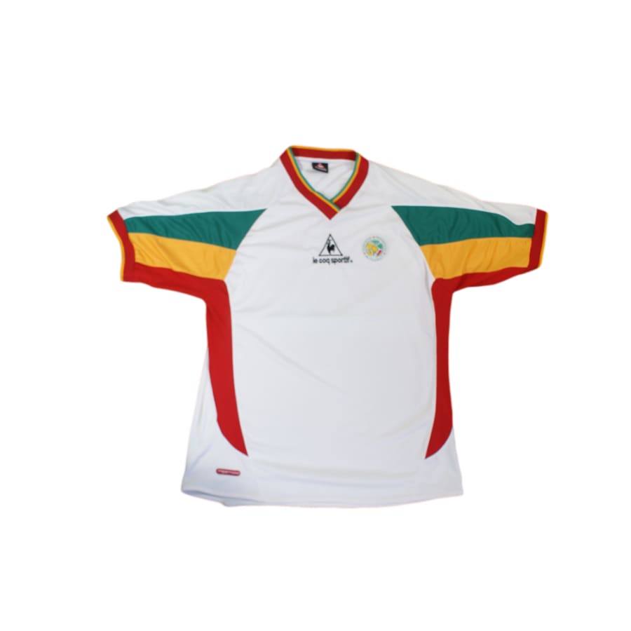 Maillot de foot rétro domicile Equipe du Sénégal 2002-2003 - Le coq sportif - Sénégal