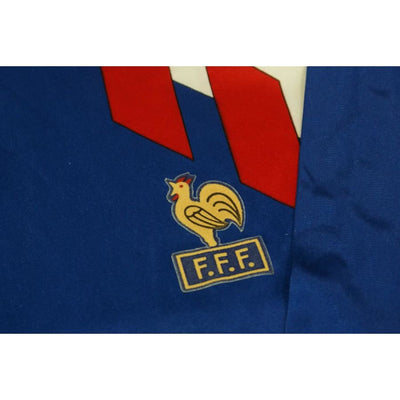 Maillot de foot rétro domicile Equipe de France 1990-1991 - Adidas - Equipe de France