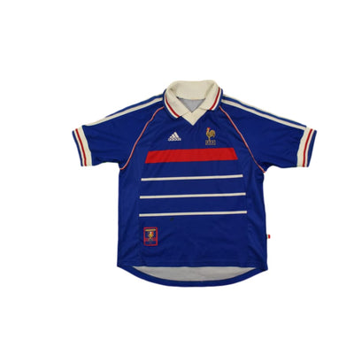 Maillot de foot rétro domicile Equipe de France 1997-1998 - Adidas - Equipe de France