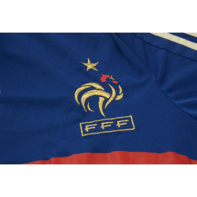 Maillot de foot rétro domicile Equipe de France 2008-2009 - Adidas - Equipe de France