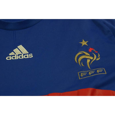 Maillot de foot rétro domicile Equipe de France 2008-2009 - Adidas - Equipe de France