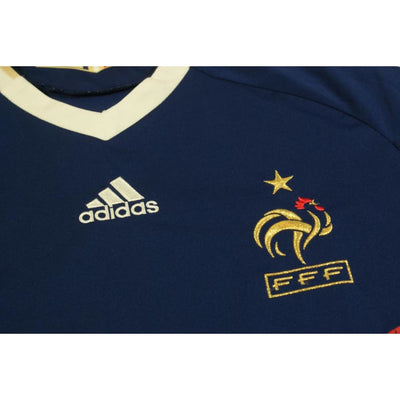 Maillot de foot rétro domicile Equipe de France 2010-2011 - Adidas - Equipe de France