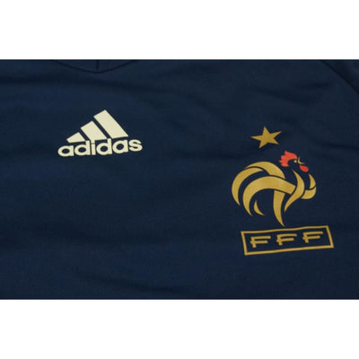 Maillot de foot rétro domicile Equipe de France 2010-2011 - Adidas - Equipe de France