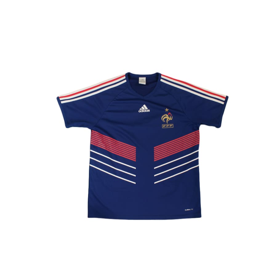 Maillot de foot rétro domicile Equipe de France 2010-2011 - Adidas - Equipe de France