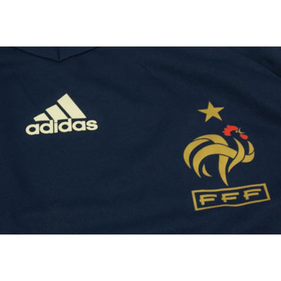 Maillot de foot rétro domicile Equipe de France 2010-2011 - Adidas - Equipe de France