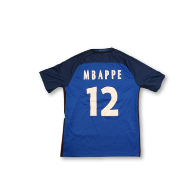 Maillot de foot rétro domicile Equipe de France N°12 MBAPPE 2016-2017 - Nike - Equipe de France