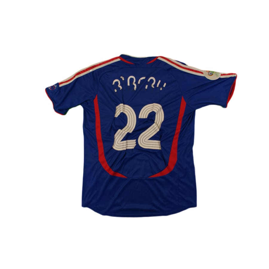 Maillot de foot rétro domicile Equipe de France N°22 RIBERY 2006-2007 - Adidas - Equipe de France