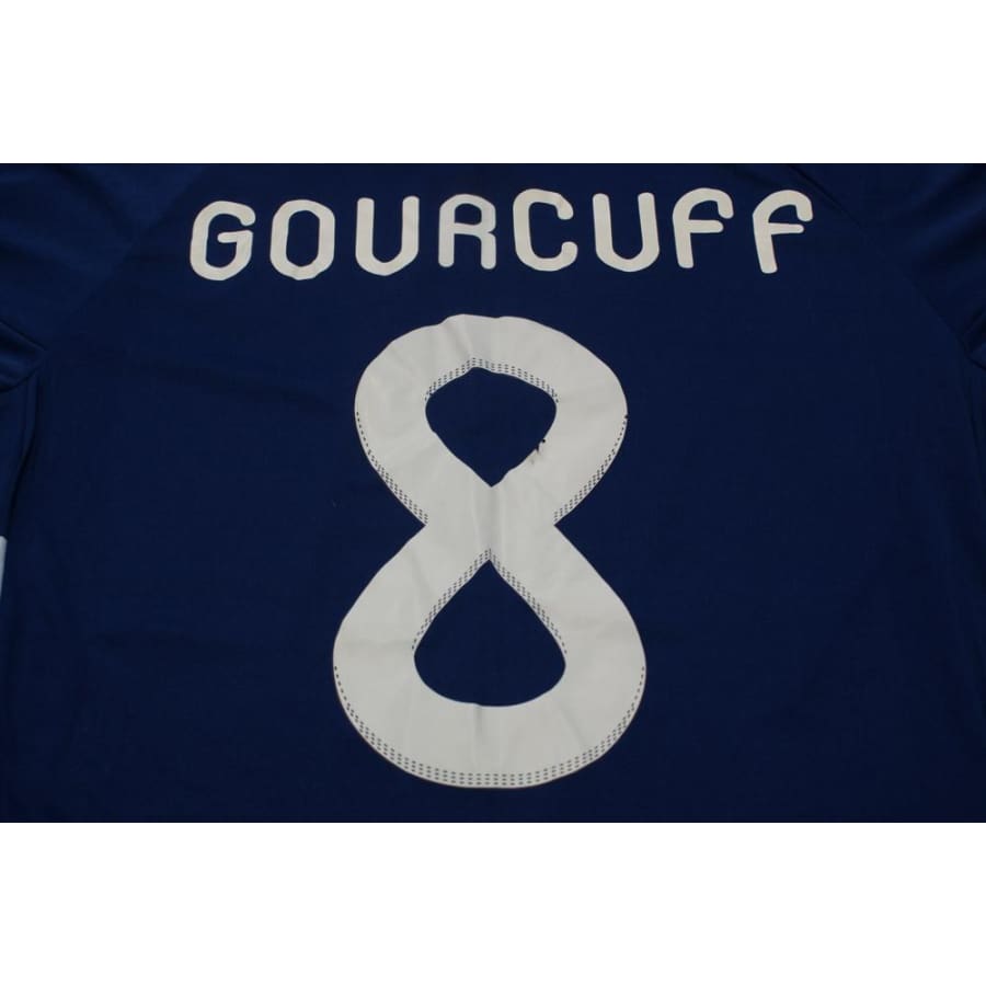 Maillot Equipe De France Domicile 2010-2011 - N°8 Gourcuff - Taille XL - Très Bon état