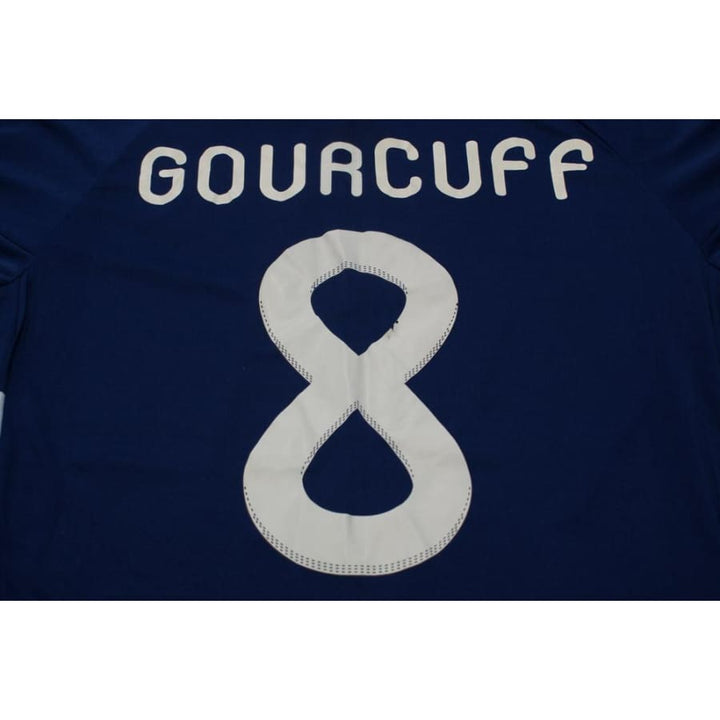 Maillot Equipe De France Domicile 2010-2011 - N°8 Gourcuff - Taille XL - Très Bon état