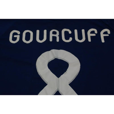 Maillot de foot retro domicile Equipe de France N°8 GOURCUFF 2010-2011 - Adidas - Equipe de France