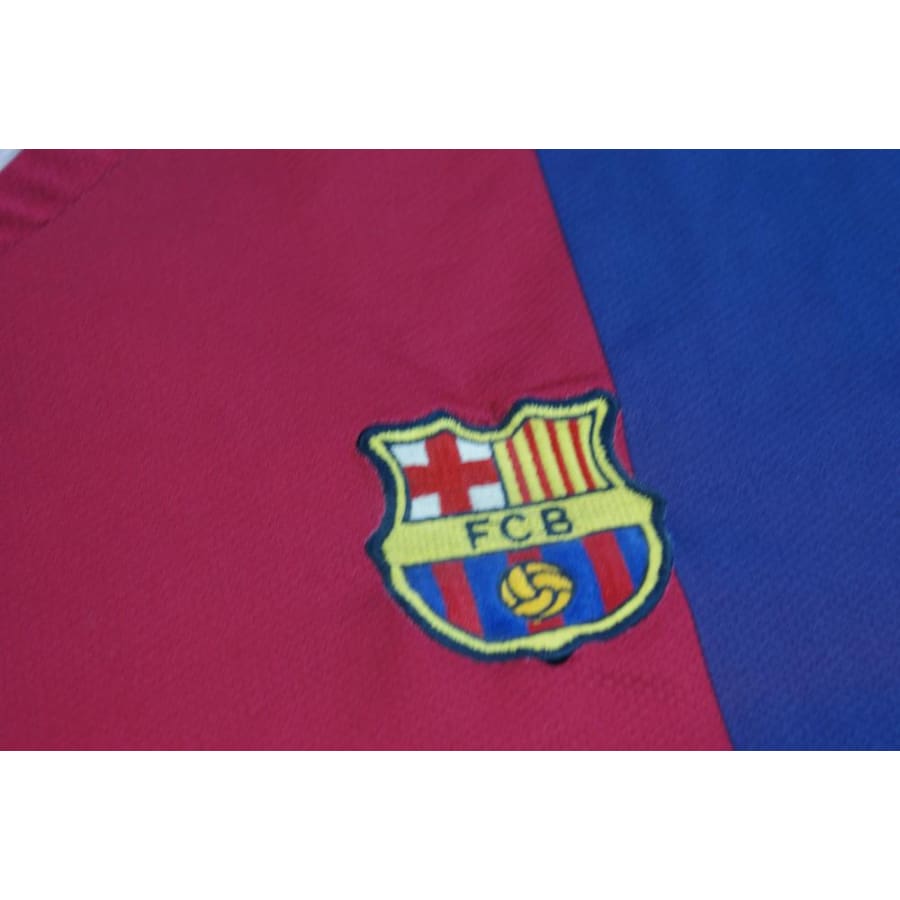 Maillot de foot rétro domicile FC Barcelone 2006-2007 - Nike - Barcelone