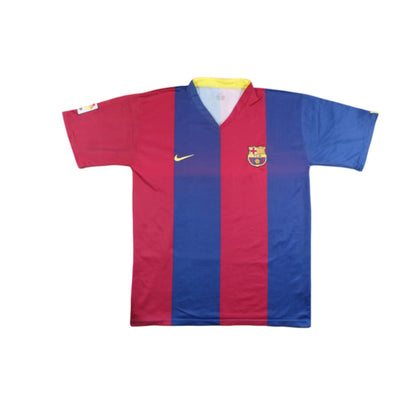 Maillot de foot rétro domicile FC Barcelone 2006-2007 - Nike - Barcelone