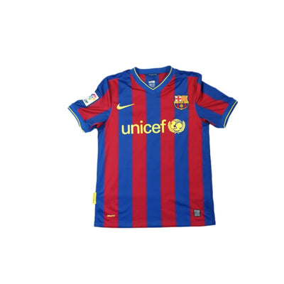 Maillot de foot rétro domicile FC Barcelone N°10 MESSI 2009-2010 - Nike - Barcelone