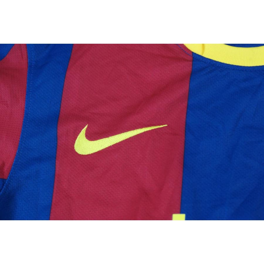 Maillot de foot rétro domicile FC Barcelone N°10 MESSI 2010-2011 - Nike - Barcelone