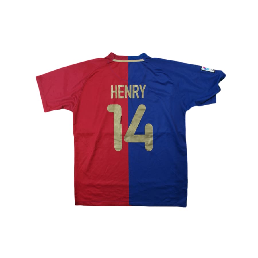 Maillot de foot rétro domicile FC Barcelone N°14 HENRY 2008-2009 - Nike - Barcelone