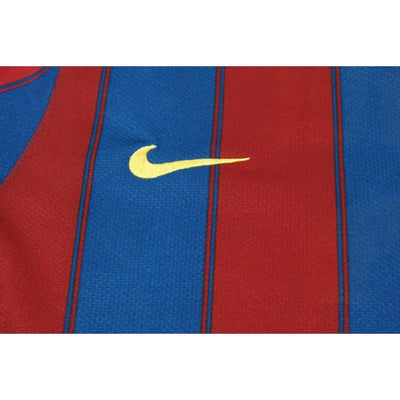 Maillot de foot rétro domicile FC Barcelone N°6 XAVI 2009-2010 - Nike - Barcelone
