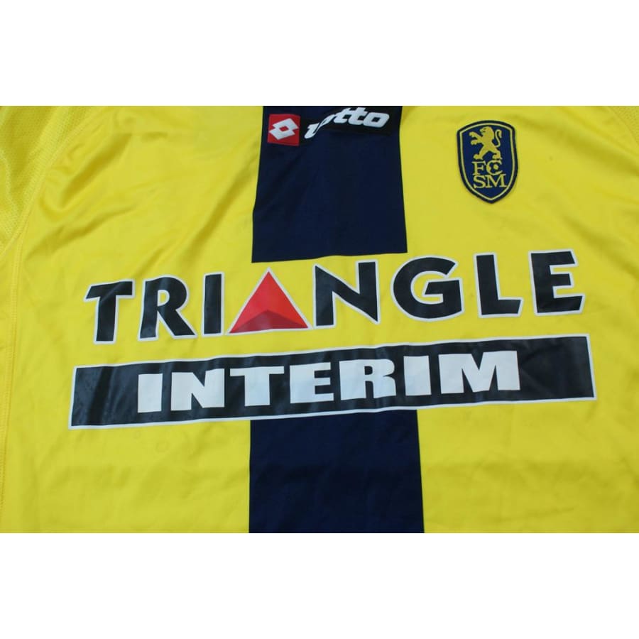 Maillot de foot rétro domicile FC Sochaux-Montbéliard Coupe de la Ligue 2008-2009 - Lotto - FC Sochaux-Montbéliard