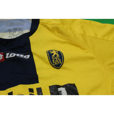 Maillot de foot rétro domicile FC Sochaux-Montbéliard N°3 JACQUOT 2008-2009 - Lotto - FC Sochaux-Montbéliard