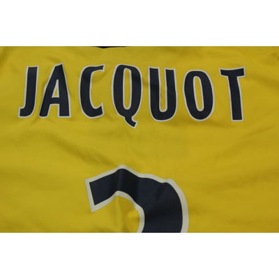 Maillot de foot rétro domicile FC Sochaux-Montbéliard N°3 JACQUOT 2008-2009 - Lotto - FC Sochaux-Montbéliard