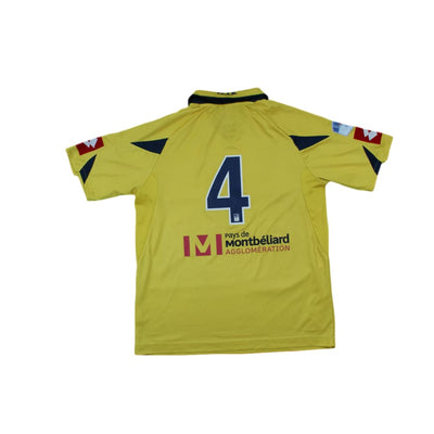Maillot de foot rétro domicile FC Sochaux-Montbéliard N°4 2010-2011 - Lotto - FC Sochaux-Montbéliard