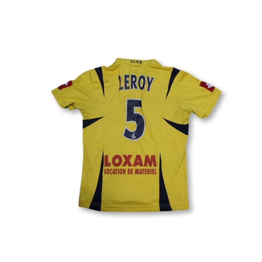 Maillot de foot rétro domicile FC Sochaux-Montbéliard N°5 LEROY 2006-2007 - Lotto - FC Sochaux-Montbéliard