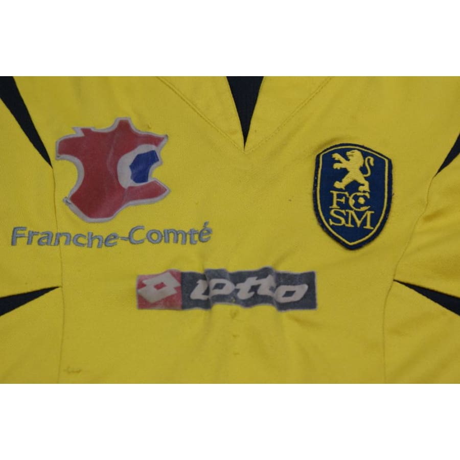 Maillot de foot rétro domicile FC Sochaux-Montbéliard N°5 LEROY 2006-2007 - Lotto - FC Sochaux-Montbéliard