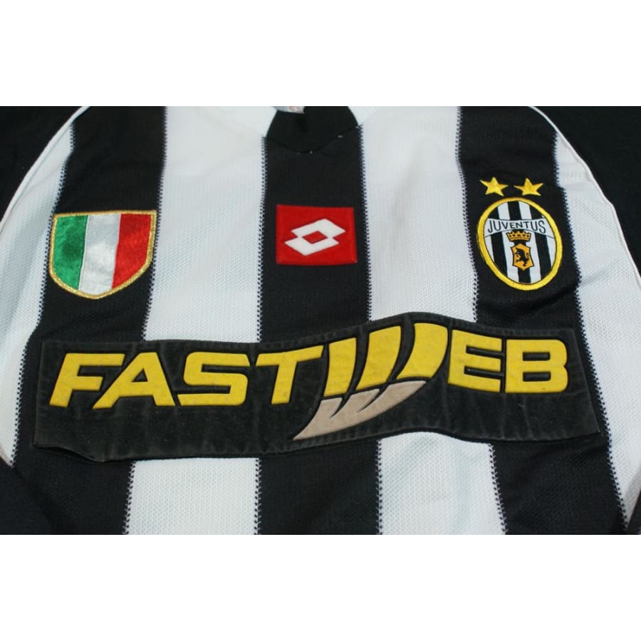 Maillot de foot rétro domicile Juventus FC N°19 ZAMBROTTA 2002-2003 - Lotto - Juventus FC
