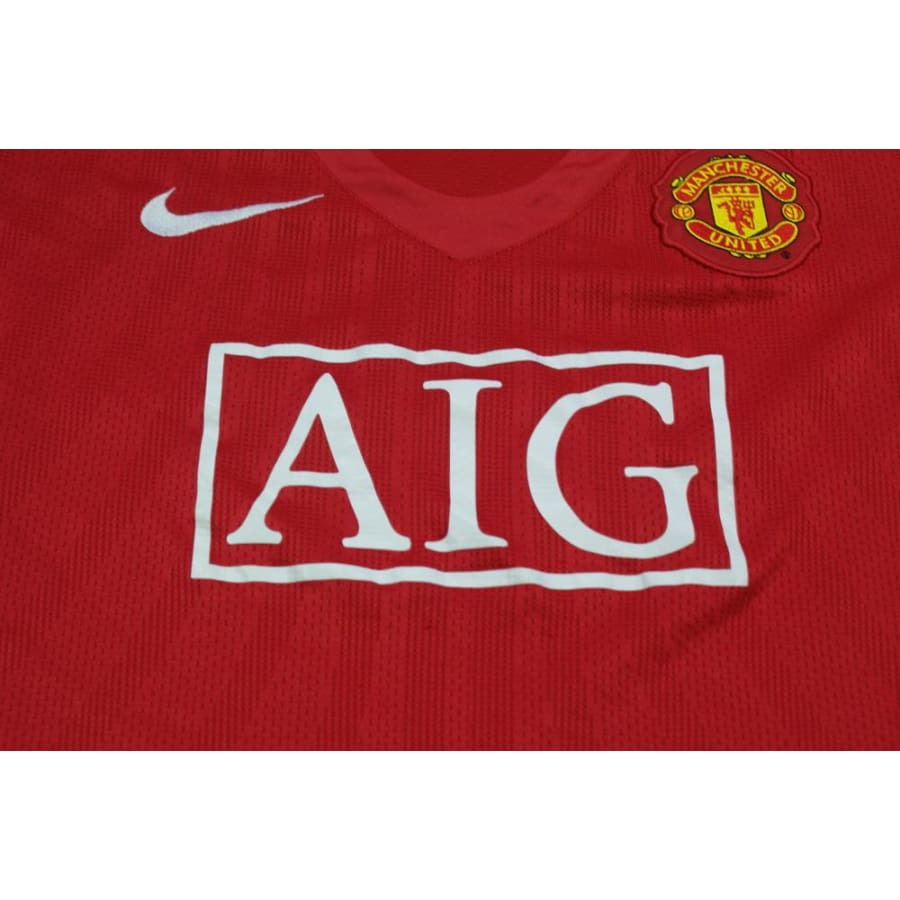 Maillot de foot rétro domicile Manchester United 2008-2009 - Nike - Manchester United