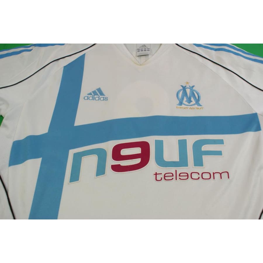 Maillot de foot rétro domicile Olympique de Marseille N°9 RUIZ 2005-2006 - Adidas - Olympique de Marseille