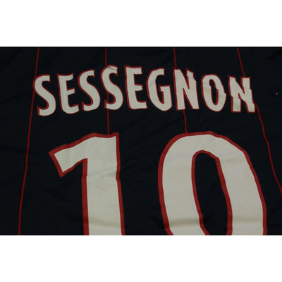 Maillot de foot rétro domicile Paris Saint-Germain PSG N°10 SESSEGNON 2009-2010 - Nike - Paris Saint-Germain