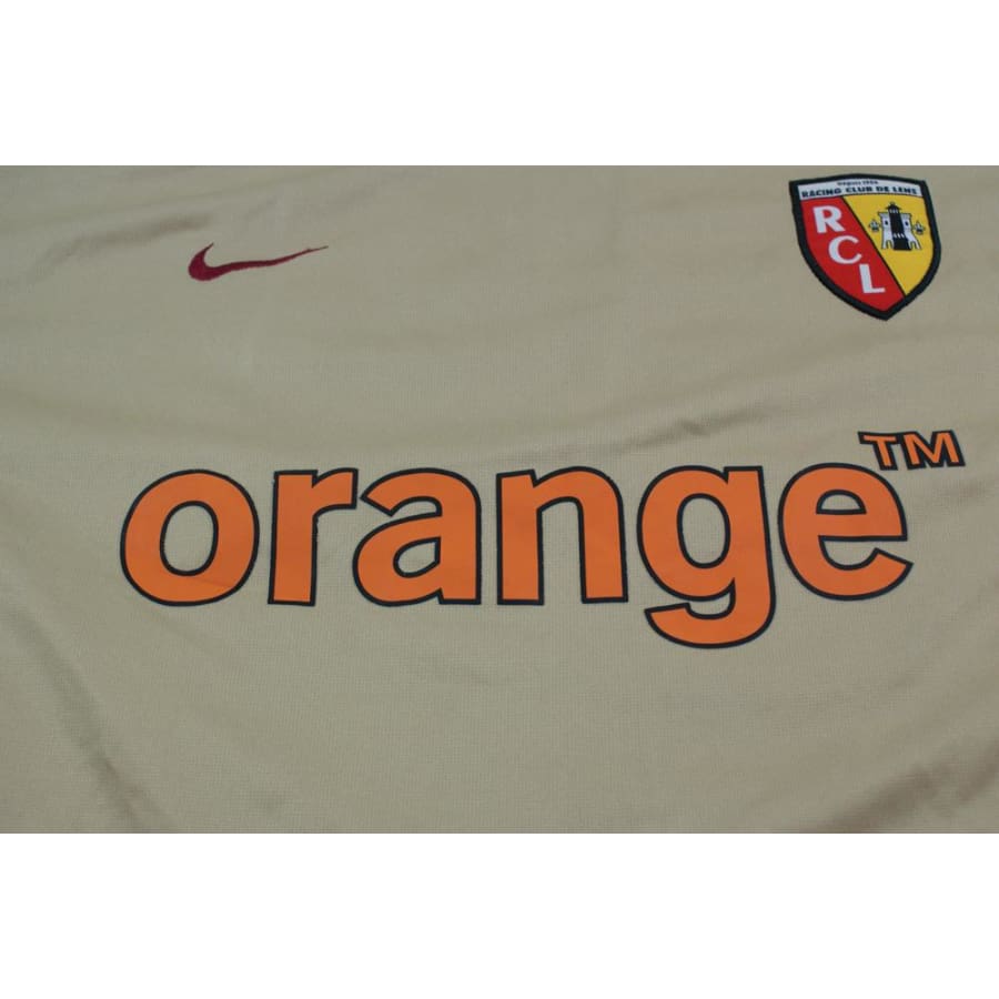 Maillot de foot rétro domicile RC Lens N°10 BADABOUM 2002-2003 - Nike - RC Lens