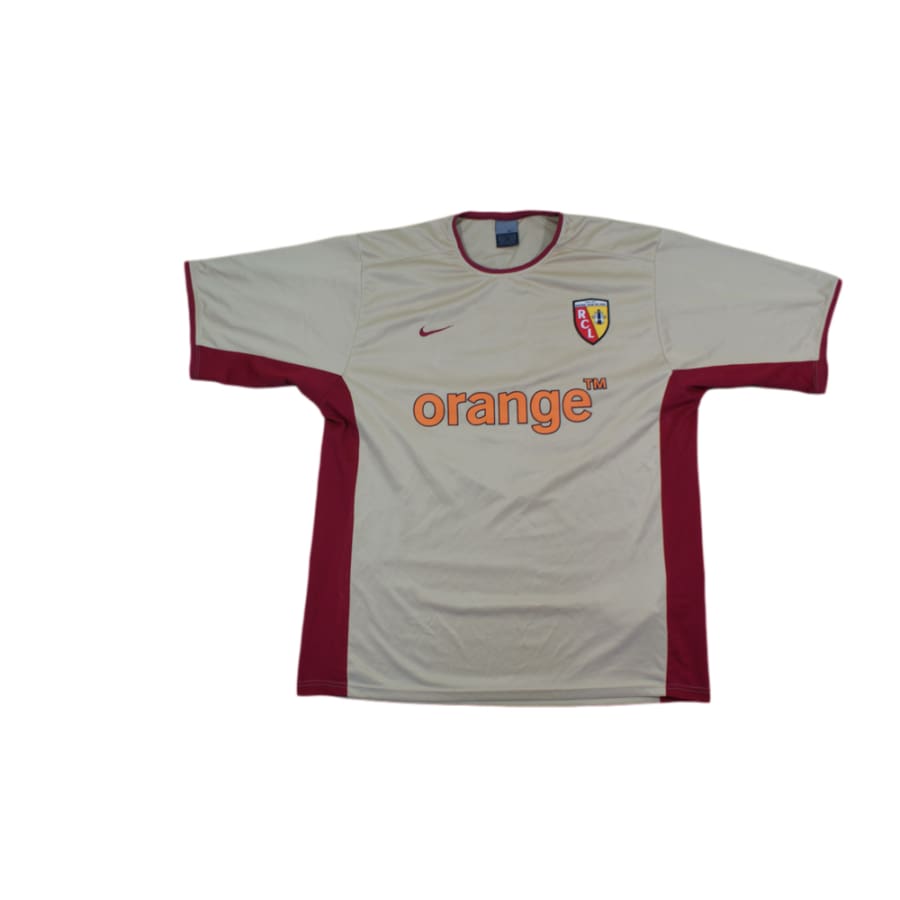 Maillot de foot rétro domicile RC Lens N°10 BADABOUM 2002-2003 - Nike - RC Lens