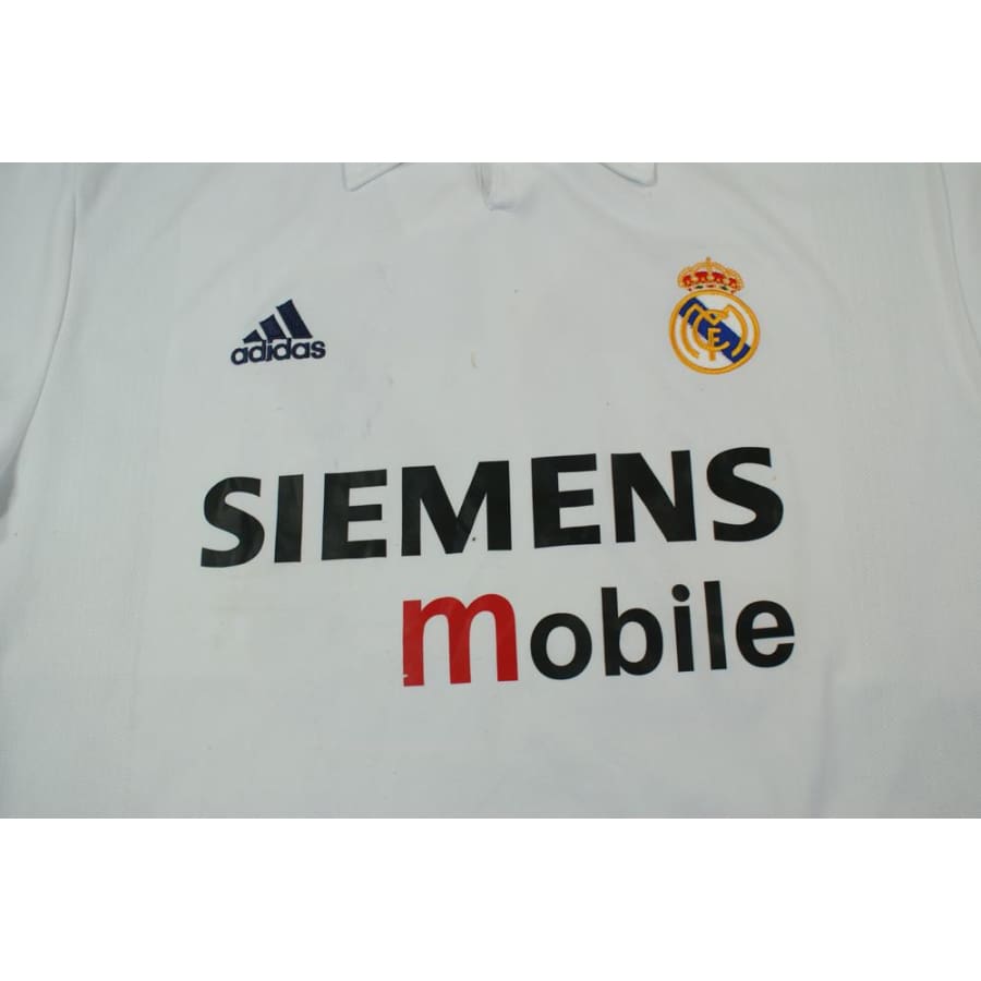 Maillot de foot rétro domicile Real Madrid CF N°23 BECKHAM 2002-2003 - Adidas - Real Madrid