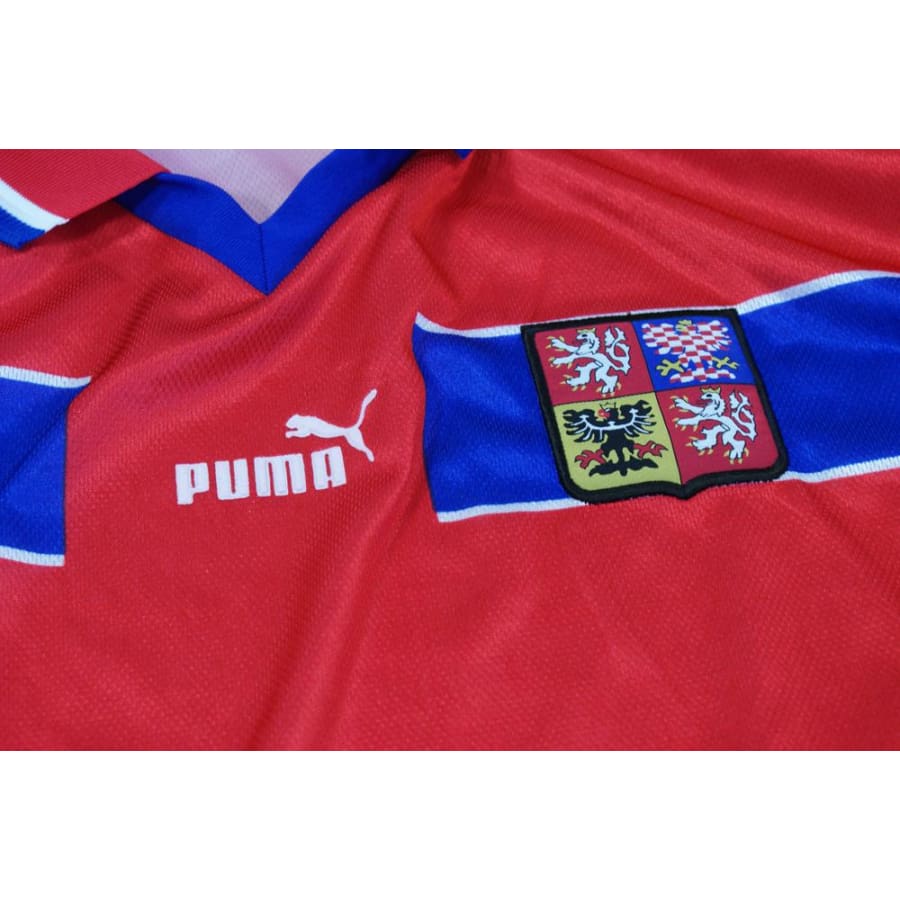 Maillot de foot rétro domicile République Tchèque années 1990 - Puma - République Tchèque