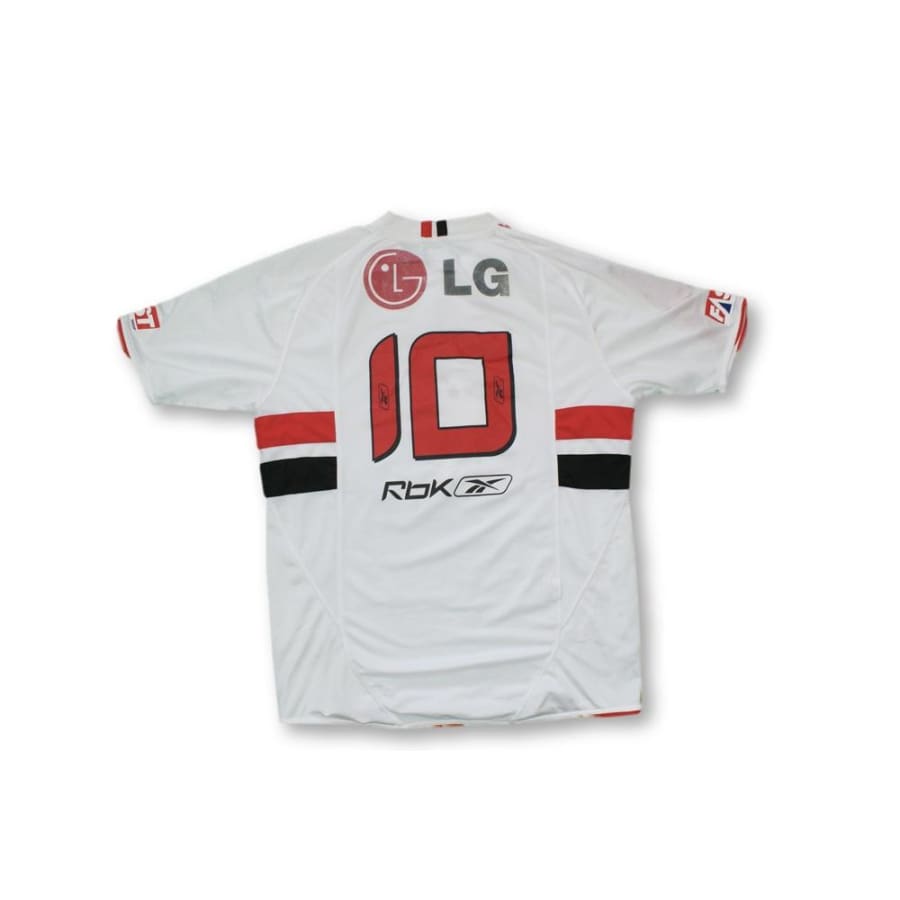 Maillot de foot rétro domicile Sao Paulo FC N°10 2008-2009 - Reebok - Brésilien