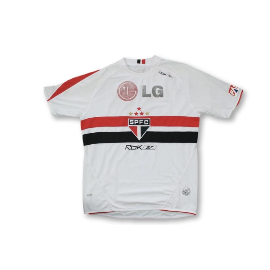 Maillot de foot rétro domicile Sao Paulo FC N°10 2008-2009 - Reebok - Brésilien