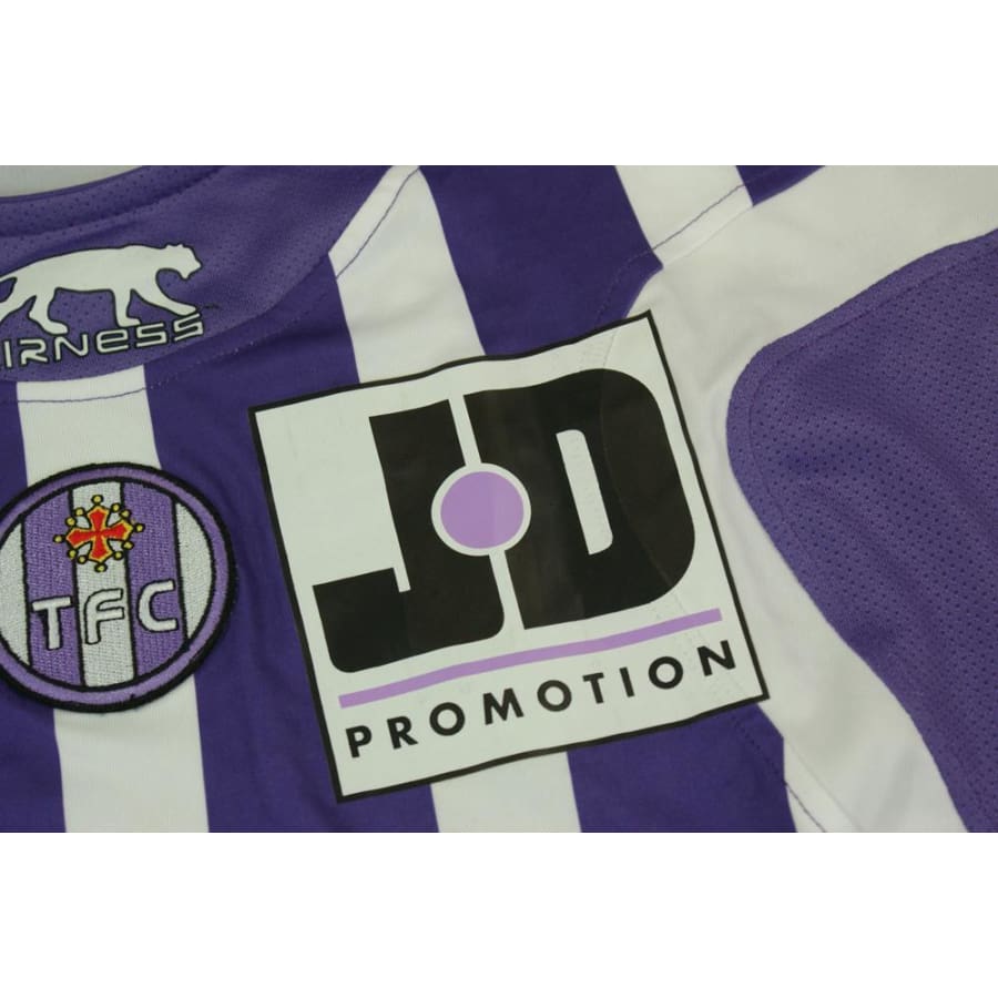 Maillot de foot rétro domicile Toulouse FC 2010-2011 - Airness - Toulouse FC