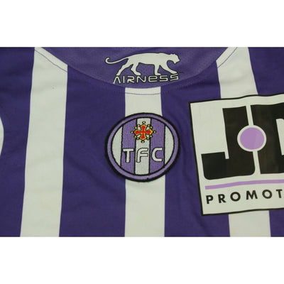 Maillot de foot rétro domicile Toulouse FC 2010-2011 - Airness - Toulouse FC