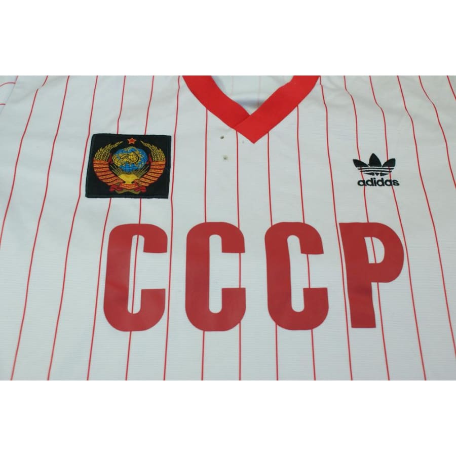 Maillot EQUIPE de FRANCE 2009 ADIDAS vintage away rouge shirt trikot FFF XL