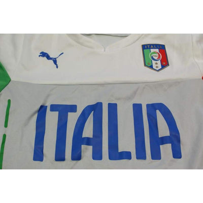 Maillot de foot rétro entraînement enfant équipe dItalie 2014-2015 - Puma - Italie