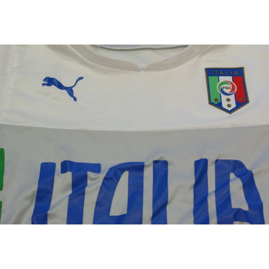 Maillot de foot rétro entraînement enfant équipe dItalie 2014-2015 - Puma - Italie