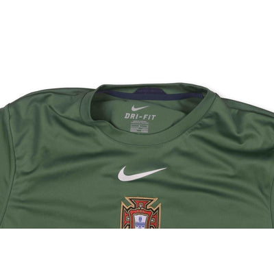 Maillot de foot retro entraînement équipe du Portugal 2010-2011 - Nike - Portugal