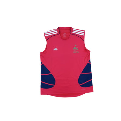 Maillot de foot rétro entraînement Equipe de France 2010-2011 - Adidas - Equipe de France