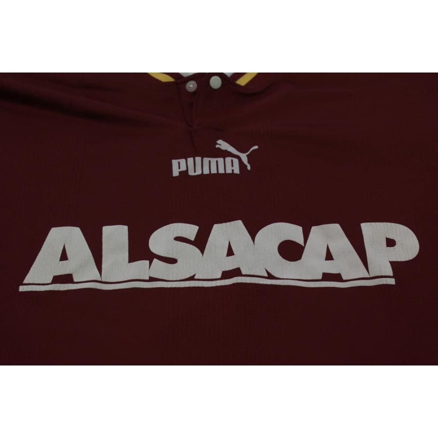 Maillot de foot rétro entraînement PUMA ALSACAP N°8 années 2000 - Puma - Autres championnats