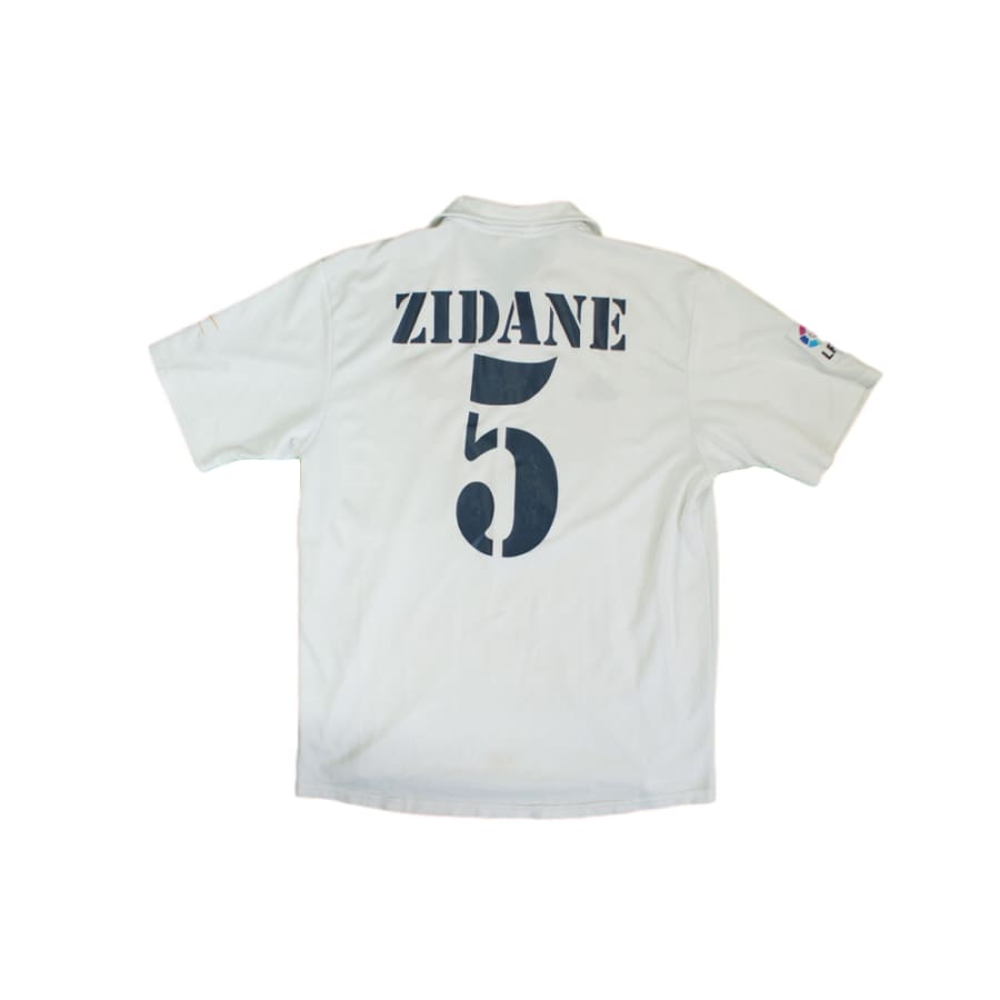 Maillot de foot rétro entraînement Real Madrid CF N°5 ZIDANE 2001-2002 - Adidas - Real Madrid